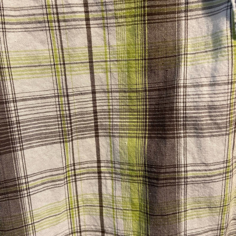 Men’s Wolverine Large Button Down Plaid Shirt - image 5